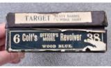 Colt ~ Heavy Barrel Officers Model ~ .38 - 8 of 8