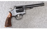 Smith & Wesson ~ Model K-22 Masterpiece 3rd Model ~ .22 LR - 1 of 5