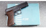 Sig Sauer ~ Model P220 ~ .38 Super Auto - 1 of 4