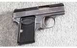 Browning (Belgium) ~ Baby 2nd Variation "Vest Pocket" ~ 6.35 MM (.25 ACP) - 1 of 2