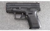 Springfield Armory ~ Model XD-9 Sub Compact ~ 9X19 - 2 of 3