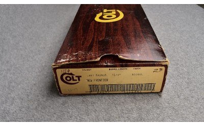 Colt ~ New Frontier ~ .357 Magnum - Image 3 of 4