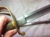 1850 Civil War Non Regulation Officers Solingen Imported Sword - 4 of 15