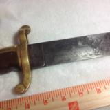 Civil War 1861 Marked Dahlgren Bowie Knife - 3 of 14