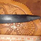 Beefy Confederate D Guard Bowie with Clipped Point - 4 of 13