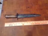 Spear Point Confederate Bowie Knife - 1 of 12