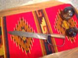 Massive Confederate D Guard Bowie Knife - 1 of 15