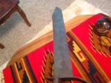 Massive Confederate D Guard Bowie Knife - 15 of 15