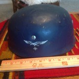 German World War II Reproduction Paratrooper Helmet - 2 of 8