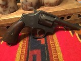 WW2 Era Victory Smith and Wesson .38 caliber revolver Marked Stuttgart Railroad Police - 5 of 14