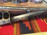 Converted WW I 1918 Trench Knife with US M3 Case WW II Blade - 11 of 12