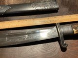 German WW 2 Hewer Enlisted Man’s Knife with Scabbard - 3 of 14