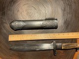 German WW 2 Hewer Enlisted Man’s Knife with Scabbard - 1 of 14