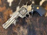 Colt Python, Cal. .357 Magnum, Brushed Stainless, 1983 Vintage K9---1 S/N, 6 Inch Barrel - 12 of 12