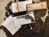 Colt Python, Cal. .357 Magnum, Brushed Stainless, 1983 Vintage K9---1 S/N, 6 Inch Barrel - 6 of 12