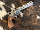 Colt Python, Cal. .357 Magnum, Brushed Stainless, 1983 Vintage K9---1 S/N, 6 Inch Barrel - 2 of 12