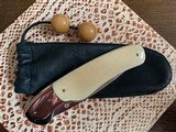 "Gavin Dickerson" Mammoth Ivory Custom Lockback Folder - 7 of 13