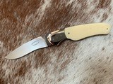"Gavin Dickerson" Mammoth Ivory Custom Lockback Folder - 3 of 13