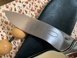 "Gavin Dickerson" Mammoth Ivory Custom Lockback Folder - 5 of 13