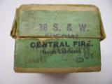  PETERS CARTRIDGE COMPANY ---------- VERY EARLY FULL BOX .38 S&W SPECIAL - 6 of 10