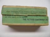  PETERS CARTRIDGE COMPANY ---------- VERY EARLY FULL BOX .38 S&W SPECIAL - 7 of 10
