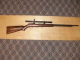 REMINGTON MODEL 34 BOLT ACTION .22 W/PERIOD SCOPE - 2 of 12