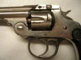 IVER JOHNSON ANTIQUE 1893/94 FIRST MODEL SAFETY AUTOMATIC HAMMER REVOLVER SMALL FRAME .32 S&W - 3 of 11