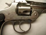 IVER JOHNSON ANTIQUE 1893/94 FIRST MODEL SAFETY AUTOMATIC HAMMER REVOLVER SMALL FRAME .32 S&W - 6 of 11