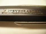 STEVENS ANTIQUE TIP-UP RIFLE IN 25-20 CENTERFIRE - 8 of 13