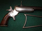 STEVENS ANTIQUE HUNTERS PET POCKET RIFLE NO.34,38 Rimfire - 8 of 12