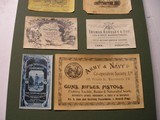 BRITISH GUN TRADE CARDS SUITABLE FOR DISPLAY OR BRITISH PISTOL CASES - 3 of 14