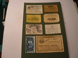 BRITISH GUN TRADE CARDS SUITABLE FOR DISPLAY OR BRITISH PISTOL CASES - 1 of 14
