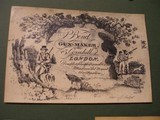 BRITISH GUN TRADE CARDS SUITABLE FOR DISPLAY OR BRITISH PISTOL CASES - 9 of 14