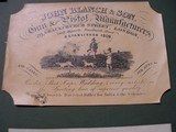 BRITISH GUN TRADE CARDS SUITABLE FOR DISPLAY OR BRITISH PISTOL CASES - 7 of 14