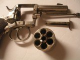 BELGIAN COPY OF WEBLEY R.I.C. .320 / .32 SHORT COLT CARTRIDGE REVOLVER - 9 of 15