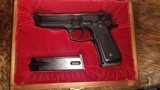 A minty Berreta Model 96 The Brigidier Smith and Wesson 40 with presentation boxn case leather hoster - 1 of 3