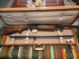 A Minty 1979 Remington WingMaster Magnum 2 Barrel set with rare Hartman/Browning Case 7539 - 3 of 3