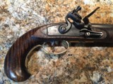 Early American .50 cal. Flint Pistol - 1 of 11