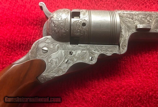 Engraved Uberti 1836 Colt Texas Paterson