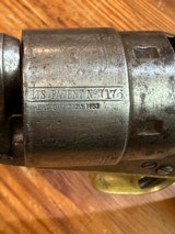 1860 .44 Colt Army, All matching including wedge
1862 mfg. - 5 of 10