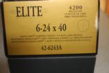 Bushnell 4200 6x24 rifle scope.Made in Japan by LOW.Excellent optical quality.Fine crosshair with 1/4 minute dot. - 4 of 9