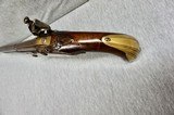 EARLY FLINT LOCK PISTOL - 6 of 6