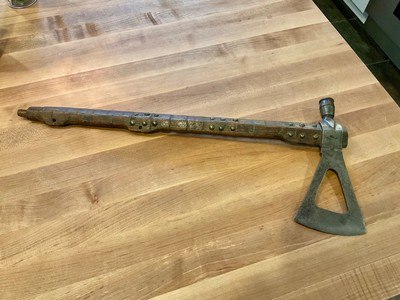 NATIVE AMERICAN TOMAHAWH/PIPE - Image 2 of 3