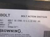 Browning A Bolt Shotgun 12ga. Stalker Rifled barrel NIB - 6 of 6