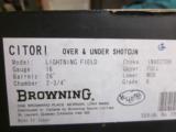 Browning Citori Lightning Grade VI 16ga. grey reciever NIB 26