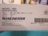 Winchester Model 1892
125th Anniversary .45 LC limited edition riflefor 2017 New in box - 11 of 11