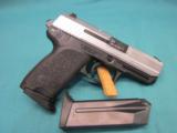 Heckler & Koch USP45C Stainless slide.45ACP. Like new with box Test fired only - 2 of 4