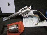 Freedom Arms Model 83 Premier .475 Linebaugh/.480 ruger
6" DUAL cylinder New in box - 1 of 5