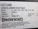 Browning Citori Lightning .410 ga. 26
