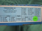 Freedom Arms Model 97 Premier DUAL cylinder .45LC/.45ACP 5 1/2" New in box - 5 of 5